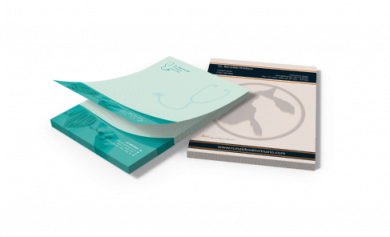 Bloco/Receituário com 100 folhas Sulfite 90g 10x15cm - 4x4 - 100 unid