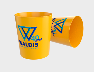 Copo Nature 270ml - 1 Cor de Impressão - 1x1 - 25 unid