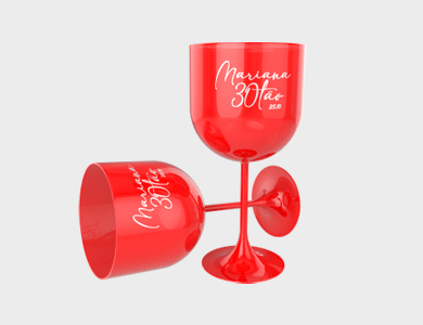 Taça de GIN 650ml - 1 Cor de Impressão - 1x1 - 1000 unid