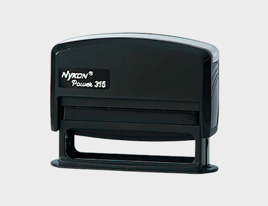 Carimbo Assinatura de Empresa Nykon ® N315 69x10mm - 1x0 - 5 unid